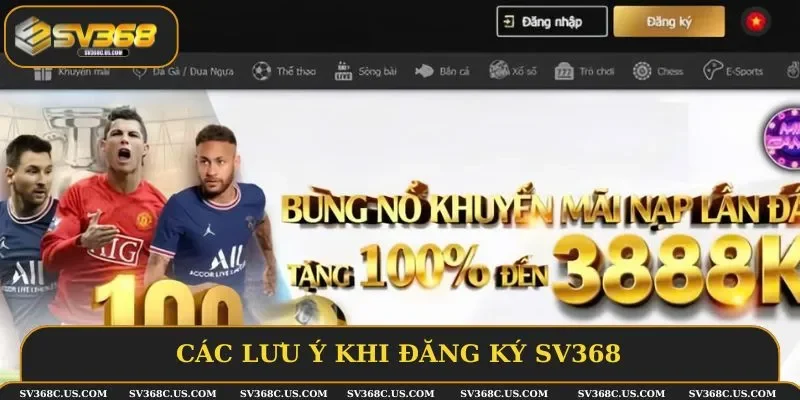 Những lưu ý cần nhớ kỹ khi tạo tài khoản