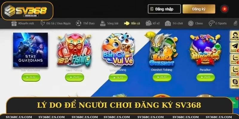 Nhiều lý do nên tham gia và đăng ký