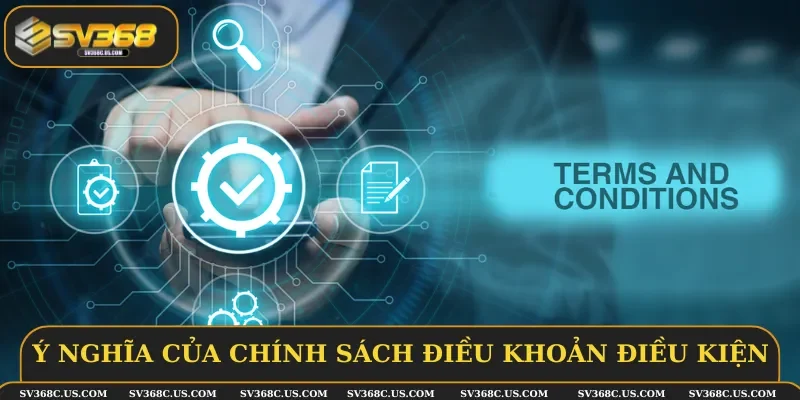 Tầm quan trọng của điều khoản và điều kiện SV368