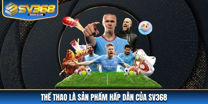 Thể thao là sản phẩm hấp dẫn của SV368